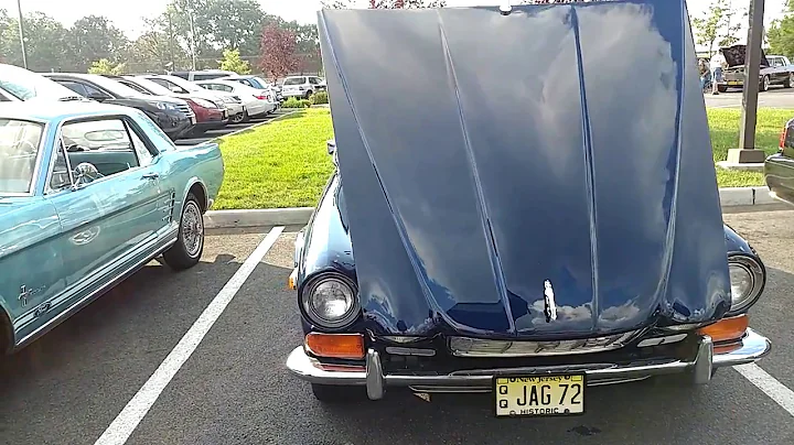 1972 METALLIC BLUE JAGUAR XJ6 350 ENGINE 'JAG 72'