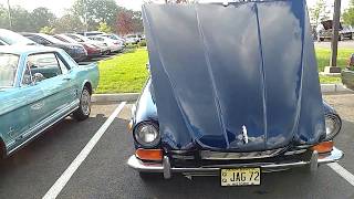 1972 METALLIC BLUE JAGUAR XJ6 350 ENGINE 'JAG 72'