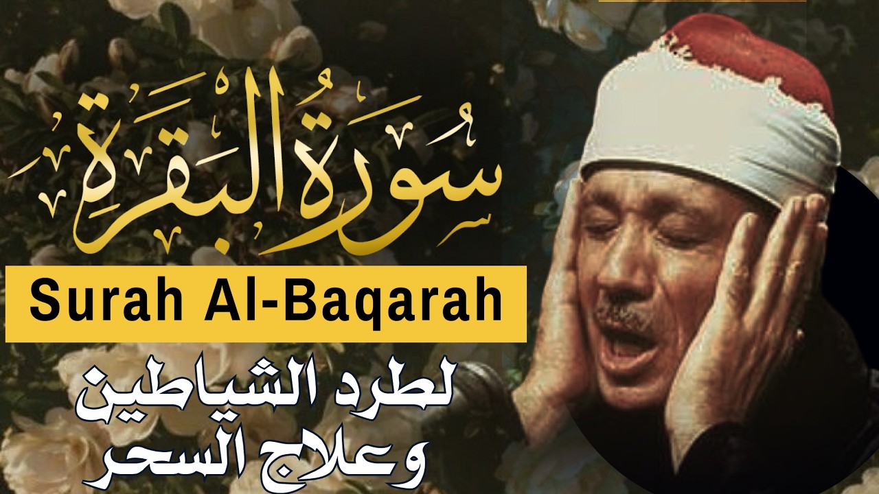 سورة البقرة | لطرد الشياطين وجلب الرزق | الشيخ عبدالباسط عبدالصمد Surah Al Baqarah القرآن مباشر