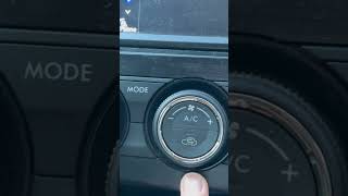 What is the difference between the recirculation button On / Off #car #AC #tips