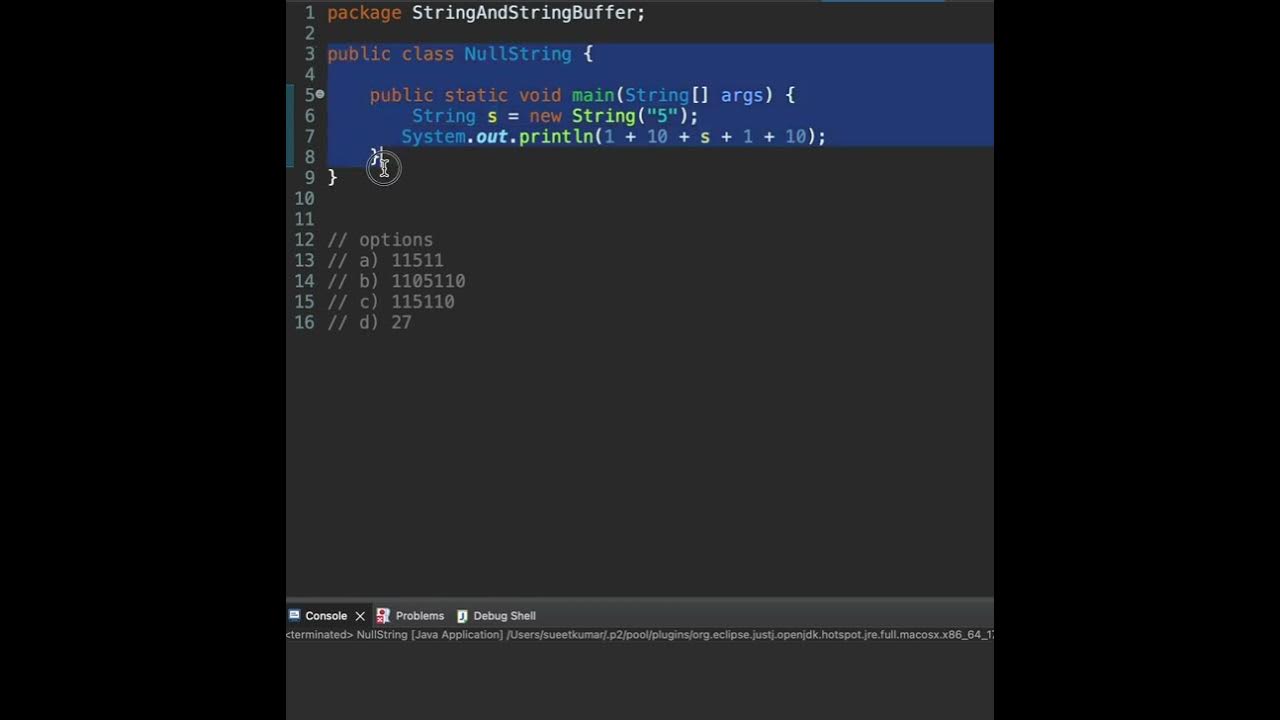 Java String concept adding string value to number #java #concept # ... image.