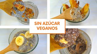 4 POSTRES SALUDABLES | PUDDING DE CHÍA | SIN AZÚCAR VEGANO