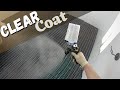 Car painting | Clear coat spraying Devilbiss DV1 clear | Lechler mc405