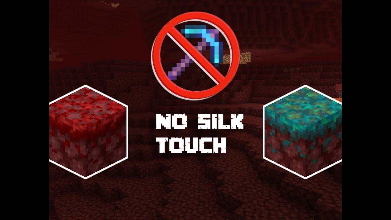 How to get warped nylium without silk touch Minecraft bedrock YouTube