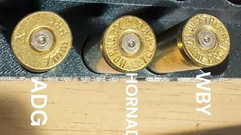 7MM PRC BRASS TESTING!! - Hornady - ADG - Weatherby
