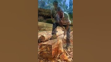 Master Craftsman Transforms Raw Wood Into Stunning Art #Woodworking