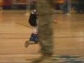 AP - Girl dashes for soldier dad at reunion