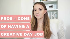 Pros + Cons Of Having A Creative Day Job | Working At An Advertising Agency 