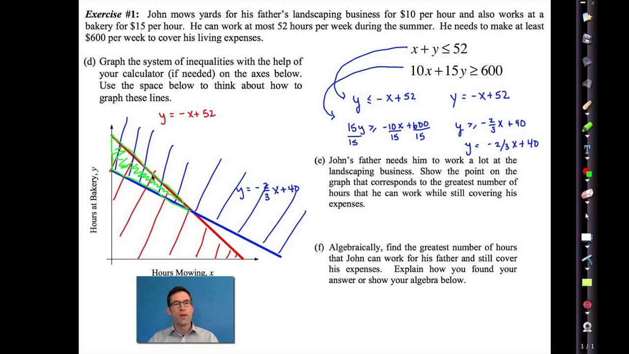 unit 5 systems of equations & inequalities homework 8