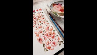 How To Paint Spring Florals Watercolour Tutorial W Sarah Simon