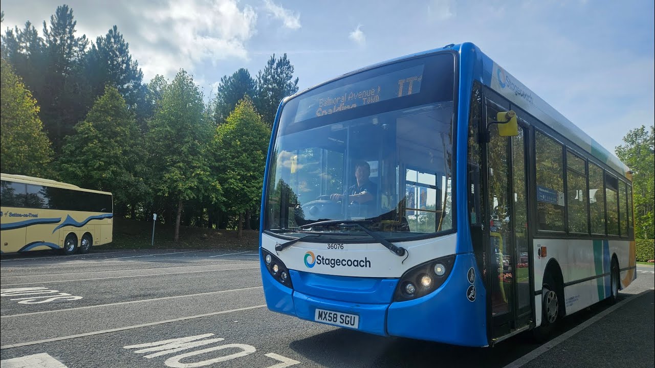Stagecoach East Midlands 36076 MX58 SGU Dart Enviro 200