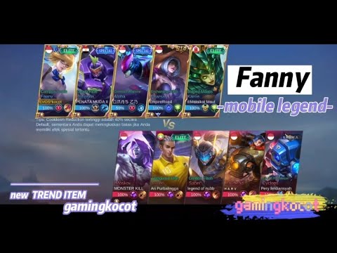 Cara Bermain Hero Fanny Dengan Banyak Counter #fannygameplay