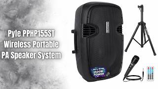 Pyle PPHP155ST Review | 1500W Portable PA Speaker with Bluetooth!