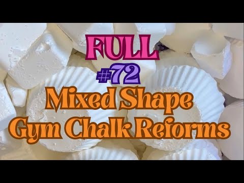 50 Reform Gym Chalk Blocks, UnrulyGirl ASMR, 50 Reform Gym Chalk Blocks  #asmr #gymchalk #gymchalkasmr #satisfying #oddlysatisfying #asmrvideo, By  UnrulyGirl ASMR