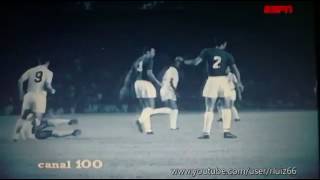 Canal 100 - Cruzeiro 6 x 2 Santos - 1 jogo - Final Taça Brasil - 1966