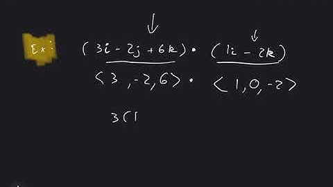 Section 12.3 - Dot Product