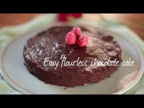 Easy Flourless Chocolate Cake