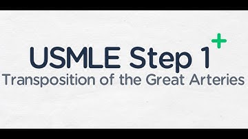 USMLE Step 1: Transposition Of The Great Arteries