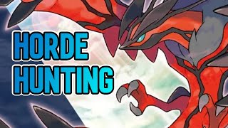 Horde Shiny Hunting in Pokemon Y (with some BDSP Darkrai SR's on the side) | Live | Push to 1k
