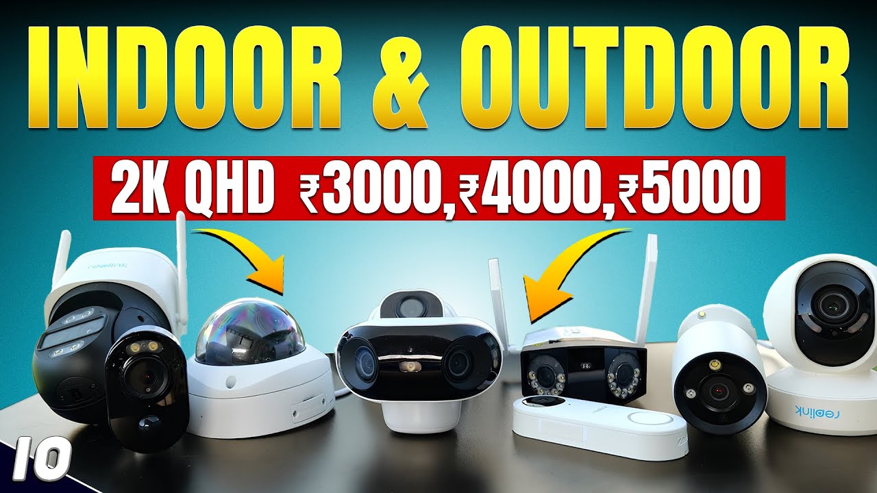 [NEW 2025] Best Outdoor WiFi CCTV Camera Under ₹3000 to ₹5000 in India🔍Night Vision + App Control!