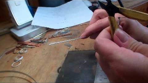 How to make Jewelry - Measuring and Cutting to make a Ring