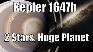 Kepler 1647b System - Biggest Dual Star Planet - Space Engine/Universe Sandbox 2