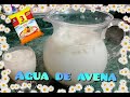 Agua de avena cremosita