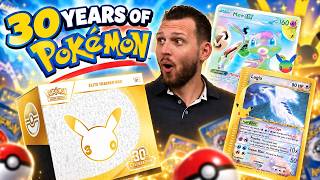 OPENING the 30th Anniversary Pokémon Center Elite Trainer Box! INSANE HITS!