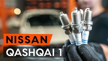How to change spark plug on NISSAN QASHQAI 1 (J10) [TUTORIAL AUTODOC]