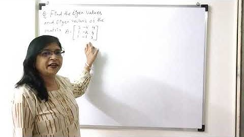 Matrix I Eigen values & Eigen vectors I Problem 1(Non-repeated roots)I Complete concept I Rashi Jain