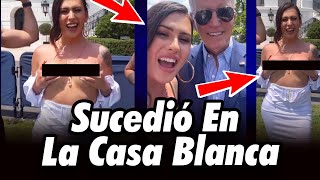 LO NUNCA ANTES VISTO EN LA CASA BLANCA Y FRENTE A JOE BIDEN