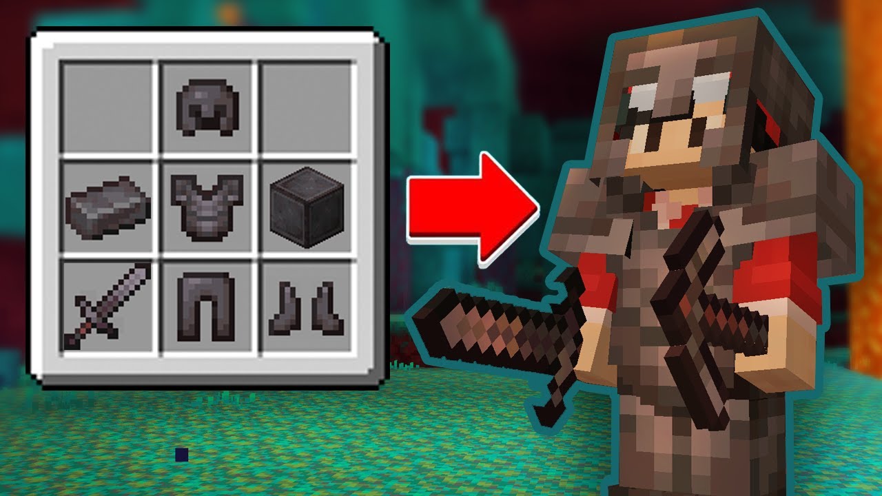 NOVA ATUALIZAÇÃO DO MINECRAFT 1.16 (ARMADURAS, MOBS e BLOCOS)