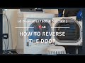 LG EasyLoad™ Dryer - Door Reversal