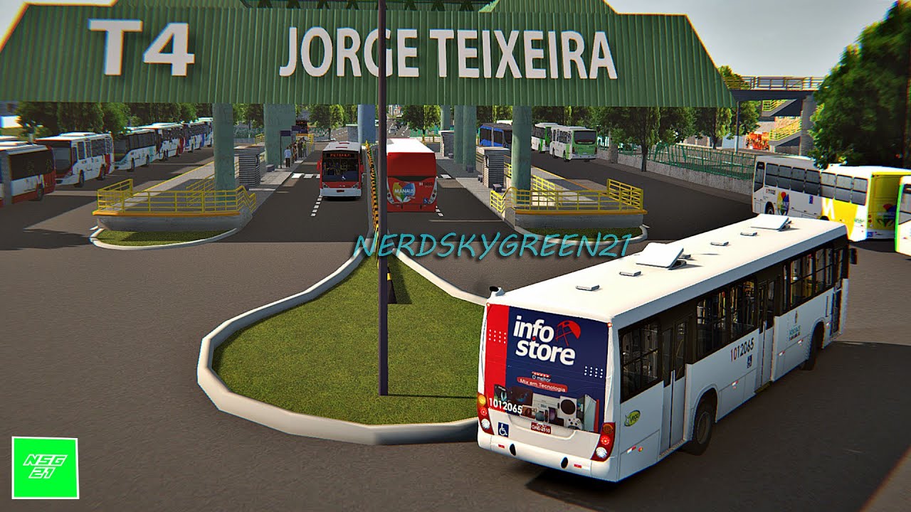 [PROTON BUS] MAPA ZONA LESTE DE MANAUS REMAKE - Torino 2007 mb of-1722m - Vega Manaus | linha 062