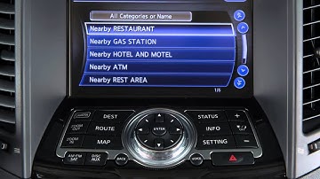 2016 Infiniti QX70 - Navigation System Overview (if so equipped)