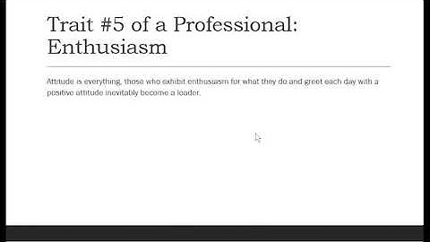 Traits of a Professional | Professional Practices| Lecture #2| M.Zeeshan Khalid