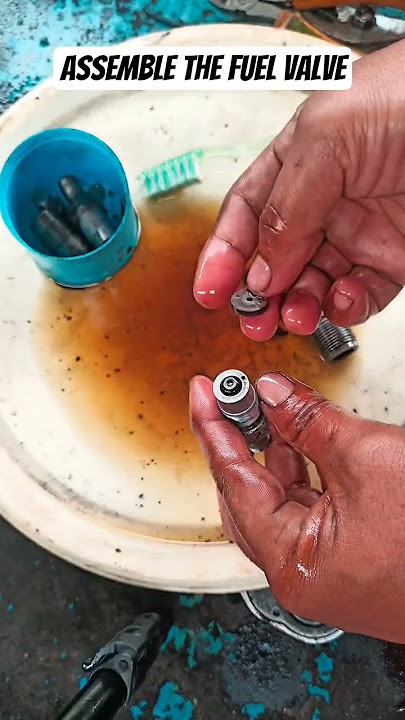 Curious about fuel valves? Here's how to assemble one #shorts #feedshorts #mechanic #repair
