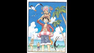 Creator Eriichiro Oda drawing One Piece