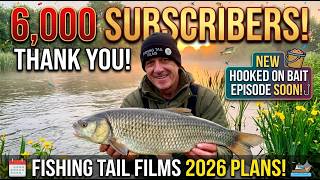 6K Subscribers! Massive Thank You + Bankside Invite For YOU! and Hooked on Bait update