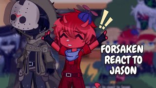 Forsaken React To Jason Voorhees || Gacha React