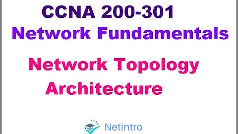 CCNA 200-301: Module 1- Lesson 2 Network Topology Architecture