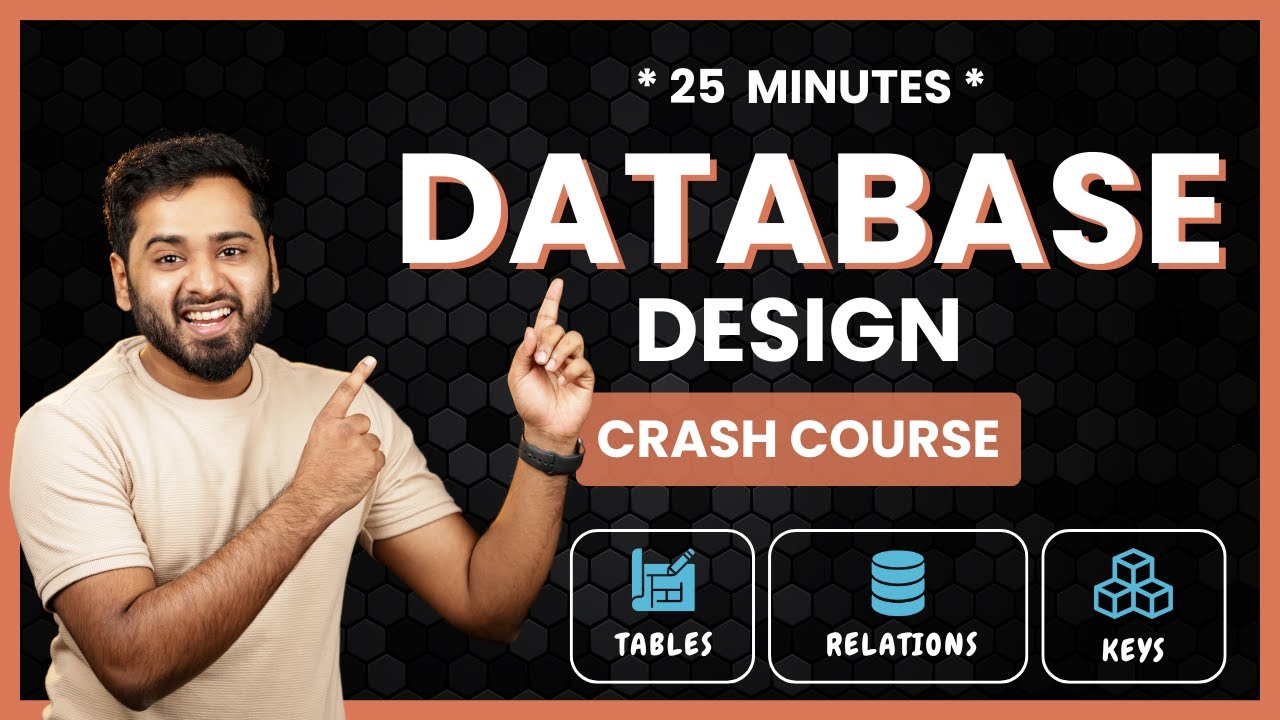 Learn Database Design Fast! - 25 Minute Crash Course for Beginners ...