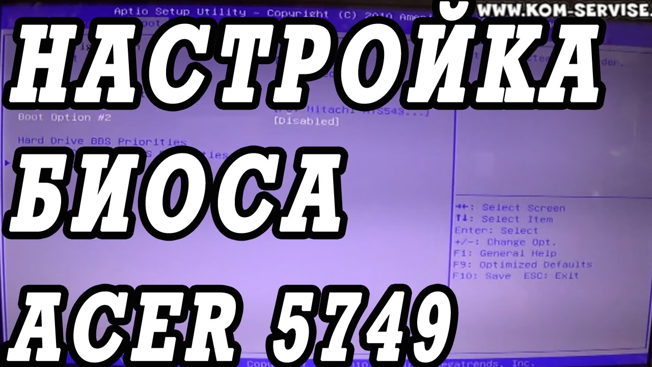Пароль bios ноутбук acer. Lenovo z510 bios. как установить виндовс на ноутбуке acer.