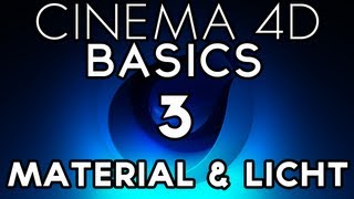 Cinema 4D - Material und Licht - Basics 3