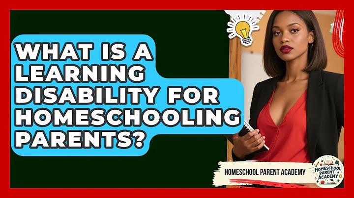 What Is A Learning Disability For Homeschooling Parents? - Homeschool Parent Academy