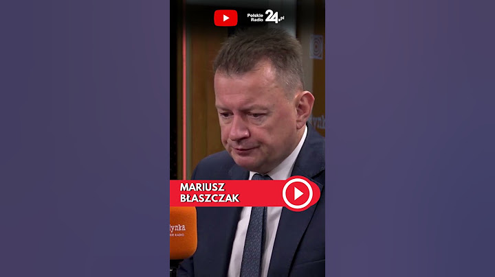 "Spodziewamy się prowokacji rosyjskich". Minister Błaszczak o sytuacji na granicy z Białorusią