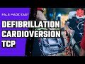 What is pediatric defibrillation cardioversion and pacing