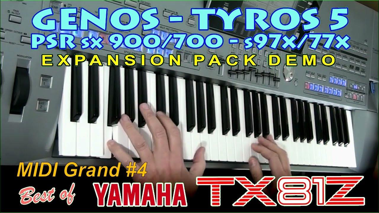 Yamaha Expansion Pack "Best of TX 81Z" for GENOS / TYROS 5 / SX900/700