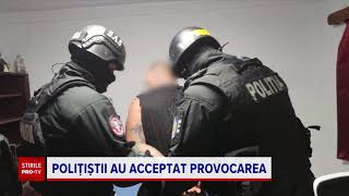 Tânărul ridicat de trupele speciale după ce a amenințat un polițist a fost reținut