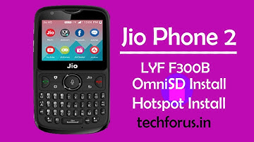 Install OmniSD on Jio Phone 2 F300B | Website Tutorial